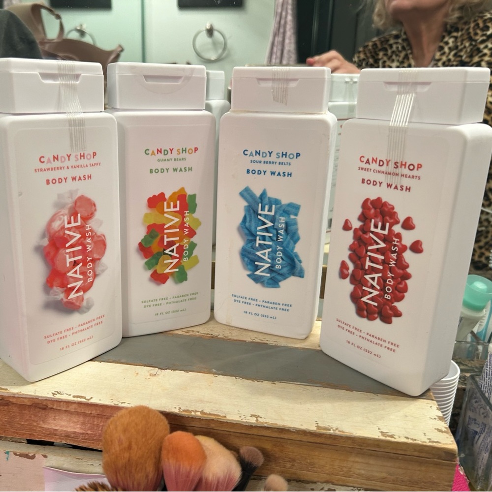 COPY - COPY - NATIVE Candy Shop Body wash NWT